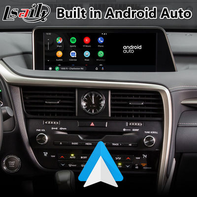 Lexus RX350 / RX450H Fare Kontrolü HDMI Android Auto için PX6 4GB Android Carplay Arayüzü
