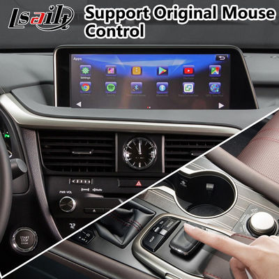 Lexus RX350 / RX450H Fare Kontrolü HDMI Android Auto için PX6 4GB Android Carplay Arayüzü