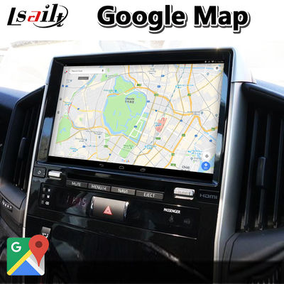 Toyota Land Cruiser LC200 LC-GT GXR 2018-2021 Dokunmatik 3 için 4+64GB Android Carplay Video Arayüzü