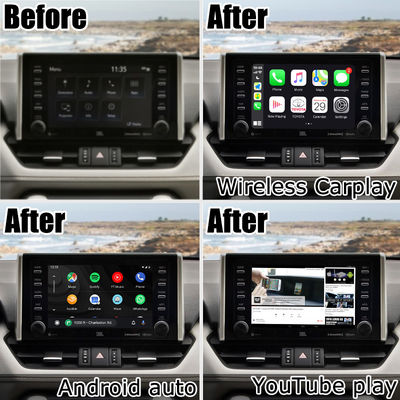 8+128GB Android 13 Carplay android arayüzü Toyoat RAV4 2019 To Present Touch N Go 3 için