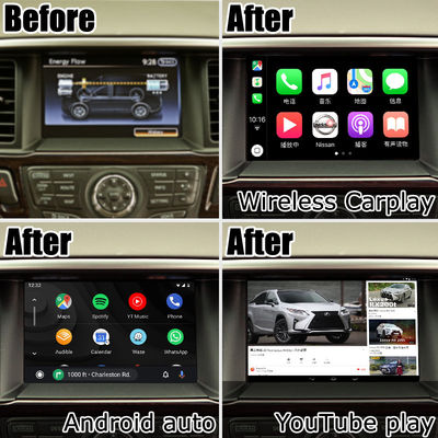 Nissan Pathfinder R52 Android 13 video arayüzü kablosuz carplay 8+128 Android tabanı