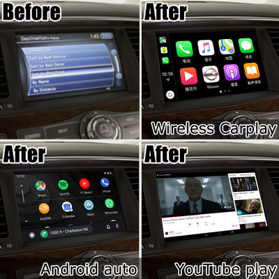 Infiniti QX80 / QX56 Android Otomatik Carplay Arayüzü Qualcomm 8+128 tabanlı