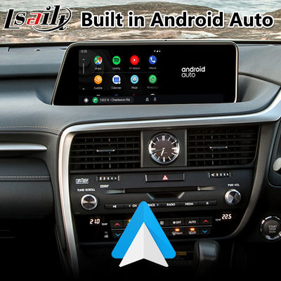 Lexus RX 200t RX350 RX450H 2016-2019 için Lsailt 4+64GB Android Multimedya Video Arayüzü