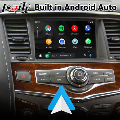 Infiniti QX80 QX56 QX60 QX70 için Lsailt Android Carplay Multimedya Arayüzü