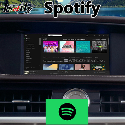 Lsailt Android Otomatik Carplay Multimedya Video Arayüzü Lexus ES250 ES300H ES350 ES200 ES 2012-2018
