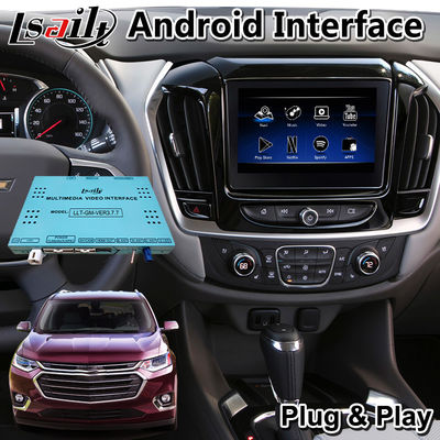 Chevrolet Traverse için Lsailt Android Navigasyon Carplay Multimedya Video Arayüzü