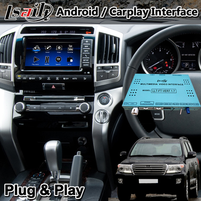 Toyota Land Cruiser LC200 2013-2015 için Lsailt Android Auto Carplay Multimedya Arayüz Kutusu