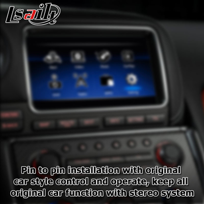 Android 13 8+128 Navigasyon kablosuz carplay android oto video arayüzü Nissan GT-R GTR R35 için