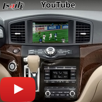 Youtube NetFlix Yandex Carplay ile Nissan Quest E52 için Lsailt Android Navigasyon Video Arayüzü