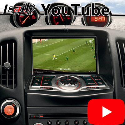 Youtube Waze NetFlix ile Nissan 370Z için Lsailt Android Carplay Arayüzü