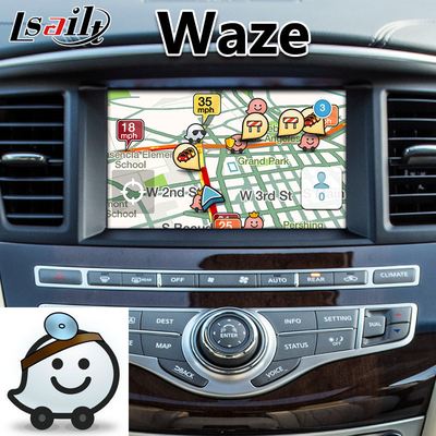 NetFlix Yandex Waze ile Infiniti JX35 için Lsailt Android Navigasyon Carplay Arayüz Kutusu