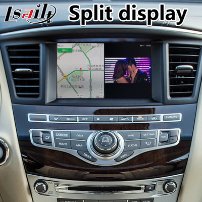 Infiniti JX35 için Lsailt Android Carplay Arayüzü GPS Navigasyonlu Kablosuz Android Auto