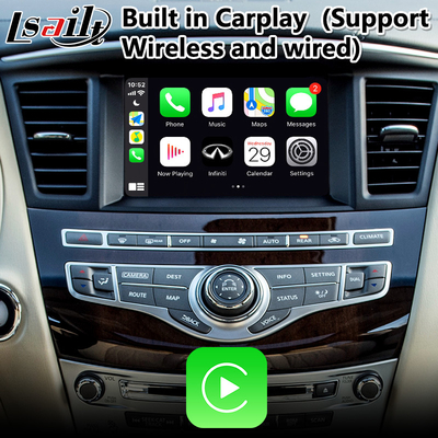 Kablosuz Android Auto Carplay ile Infiniti QX60 için Android Multimedya Video Arayüzü