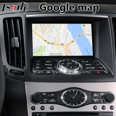GPS Navigasyonlu Infiniti G37 için Android Carplay Arayüzü Android Auto NetFlix