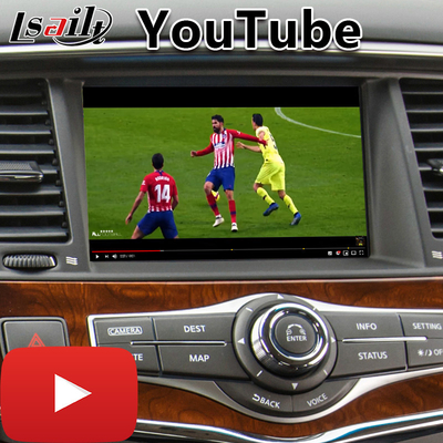 Kablosuz Android Auto Carplay ile Infiniti QX80 için Android Multimedya Navigasyon Arayüzü