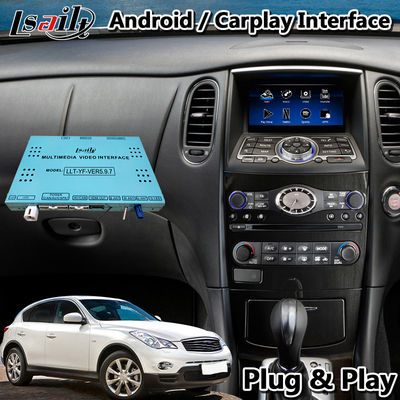 Kablosuz Android Auto ile Infiniti EX30D EX35 EX37 için Lsailt Android Carplay Arayüzü