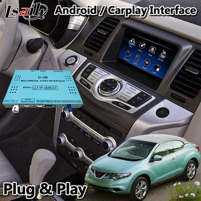 Carplay ile Nissan Murano Z51 için Lsailt Android Navigasyon Araba Multimedya Arayüzü