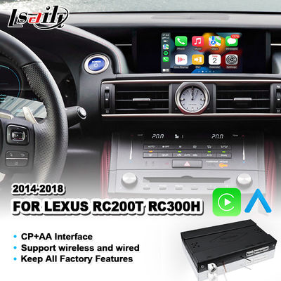 OEM Entegrasyon Carplay Android Otomatik Arayüzü Lexus RC200T RC300H RC 200t 2014-2018 için