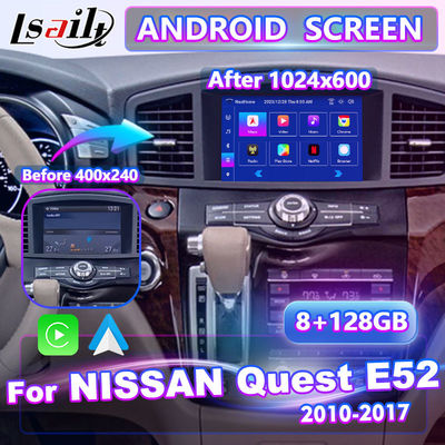 2011-2017 Nissan Quest E52 için Lsailt 8 Inch Android Multimedia Carplay Arayüz Ekranı