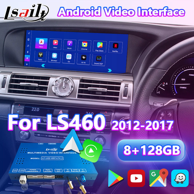 Lsailt 8+128GB Android Multimedya Video Arayüzü 2012-2017 Lexus LS460 LS 600h 460L için