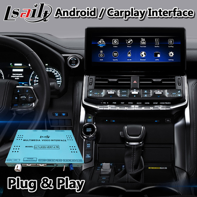 Toyota Land Cruiser LC300 VXR Sahara 2021-Günümüz için Lsailt Android Carplay Arayüzü